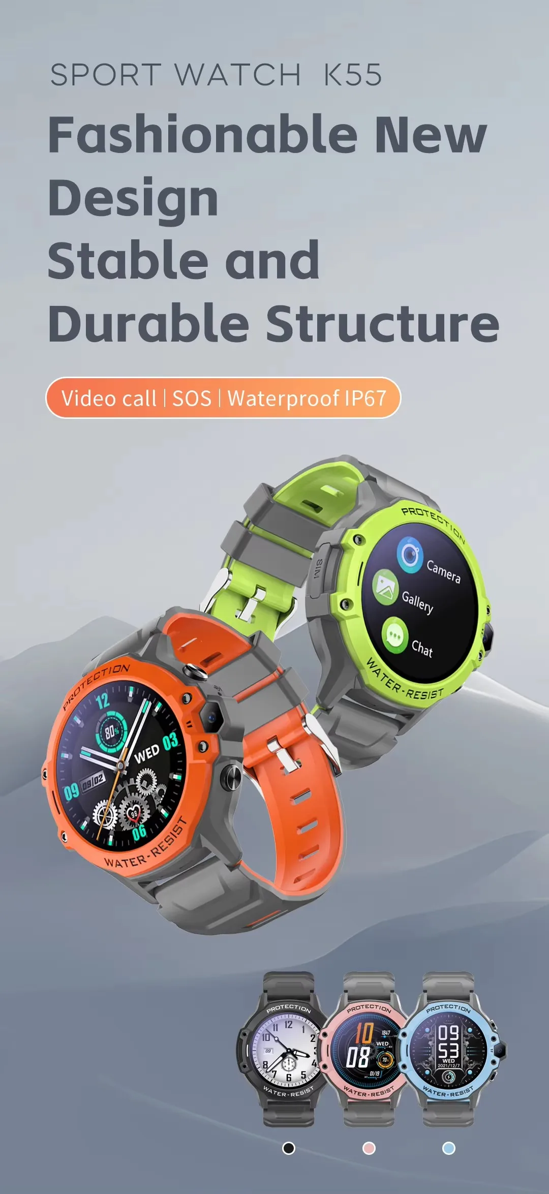 NexKido Guardian K55 – 4G Smart GPS Watch for Kids - Image 9